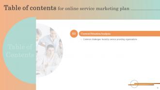 Online Service Marketing Plan Complete Deck Professional Informative