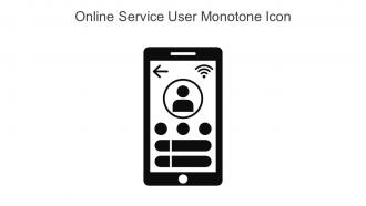 Online Service User Monotone Icon In Powerpoint Pptx Png And Editable Eps Format