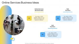 Online Services Business Ideas In Powerpoint And Google Slides Cpb