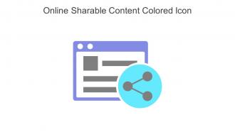 Online Sharable Content Colored Icon In Powerpoint Pptx Png And Editable Eps Format