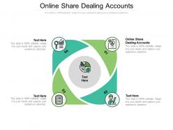 Online share dealing accounts ppt powerpoint presentation layouts brochure cpb