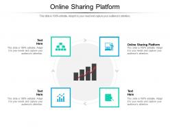 Online sharing platform ppt powerpoint presentation infographics designs cpb