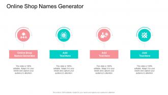 Online Shop Names Generator In Powerpoint And Google Slides Cpb