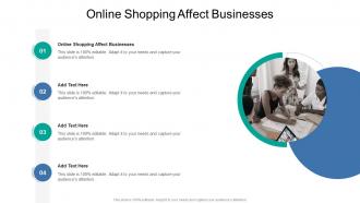 Online Shopping Affect Businesses In Powerpoint And Google Slides Cpb