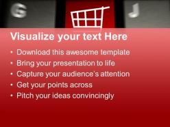 Online shopping concept technology powerpoint templates ppt themes and graphics 0213