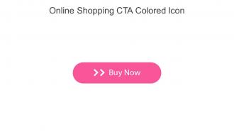 Online Shopping CTA Colored Icon In Powerpoint Pptx Png And Editable Eps Format