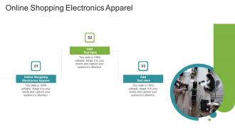 Online Shopping Electronics Apparel In Powerpoint And Google Slides Cpb