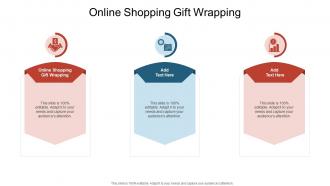 Online Shopping Gift Wrapping In Powerpoint And Google Slides Cpb