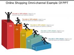 Online shopping omni channel example of ppt