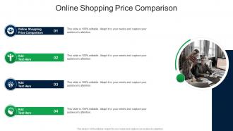 Online Shopping Price Comparison In Powerpoint And Google Slides Cpb
