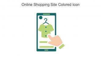 Online Shopping Site Colored Icon In Powerpoint Pptx Png And Editable Eps Format