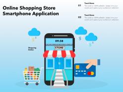 Online Shopping Store  Smartphone Application