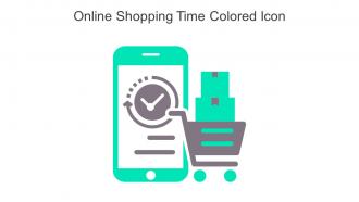 Online Shopping Time Colored Icon In Powerpoint Pptx Png And Editable Eps Format