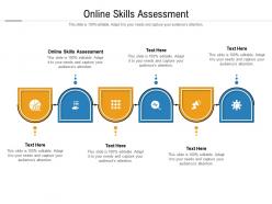 Online skills assessment ppt powerpoint presentation template cpb