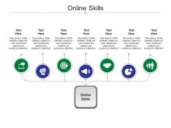 Online skills ppt powerpoint presentation inspiration background designs cpb