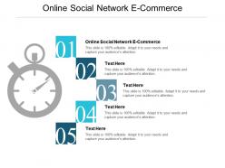 Online social network e commerce ppt powerpoint presentation inspiration layout ideas cpb