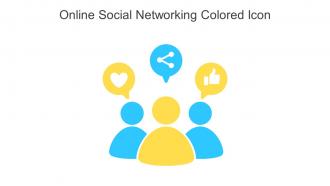 Online Social Networking Colored Icon In Powerpoint Pptx Png And Editable Eps Format