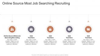 Online Source Most Job Searching Recruiting In Powerpoint And Google Slides Cpb