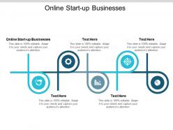 Online start up businesses ppt powerpoint presentation summary influencers cpb