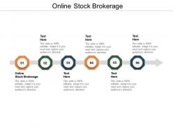 Online stock brokerage ppt powerpoint presentation ideas microsoft cpb