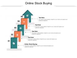 Online stock buying ppt powerpoint presentation ideas graphics pictures cpb