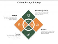 Online storage backup ppt powerpoint presentation summary images cpb