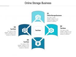 Online storage business ppt powerpoint presentation outline graphics tutorials cpb