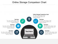 Online storage comparison chart ppt powerpoint presentation ideas master slide cpb