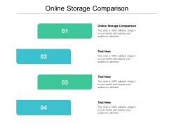 Online storage comparison ppt powerpoint presentation inspiration show cpb