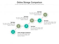 Online storage comparison ppt powerpoint presentation summary slides cpb