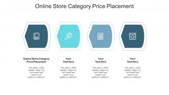 Online store category price placement ppt powerpoint presentation icon cpb