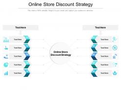 Online store discount strategy ppt powerpoint presentation professional slides cpb