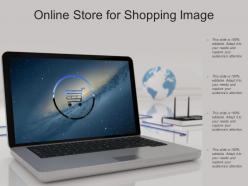 Online store for shopping image