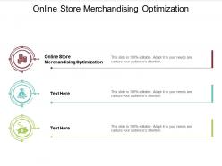 Online store merchandising optimization ppt powerpoint presentation outline model cpb
