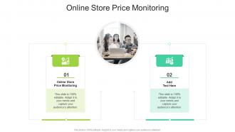Online Store Price Monitoring In Powerpoint And Google Slides Cpb