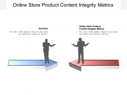 Online store product content integrity metrics ppt powerpoint presentation cpb