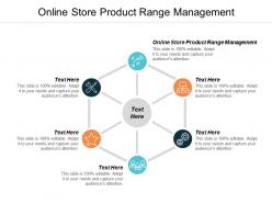 Online store product range management ppt powerpoint presentation slides sample cpb
