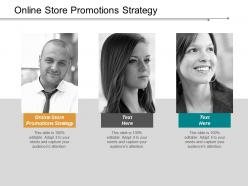 Online store promotions strategy ppt powerpoint presentation inspiration rules cpb
