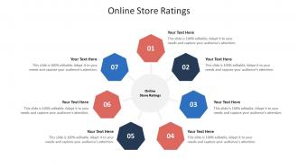Online store ratings ppt powerpoint presentation infographics example topics cpb