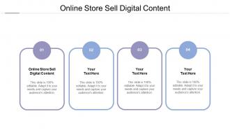 Online store sell digital content ppt powerpoint presentation portfolio grid cpb