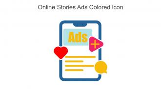 Online Stories Ads Colored Icon In Powerpoint Pptx Png And Editable Eps Format