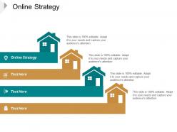 Online strategy ppt powerpoint presentation slides shapes cpb