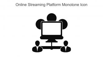 Online Streaming Platform Monotone Icon In Powerpoint Pptx Png And Editable Eps Format