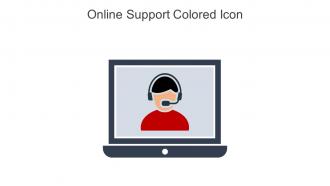 Online Support Colored Icon In Powerpoint Pptx Png And Editable Eps Format