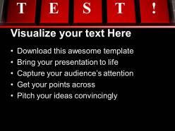 Online test education powerpoint templates ppt themes and graphics 0313