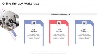 Online Therapy Market Size In Powerpoint And Google Slides Cpb