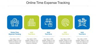 Online Time Expense Tracking Ppt PowerPoint Presentation Summary Example Cpb