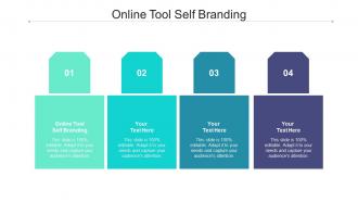 Online tool self branding ppt powerpoint presentation summary gallery cpb