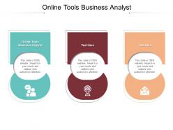 Online tools business analyst ppt powerpoint presentation summary background designs cpb