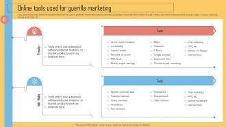 Online Tools Used For Guerilla Marketing Using Viral Networking
